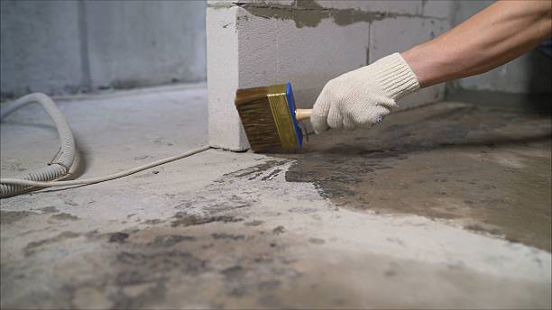 Crawl space vapor barrier installation in Putnamville, IN